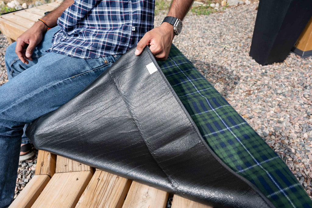 Crossland Blanket - Green Plaid