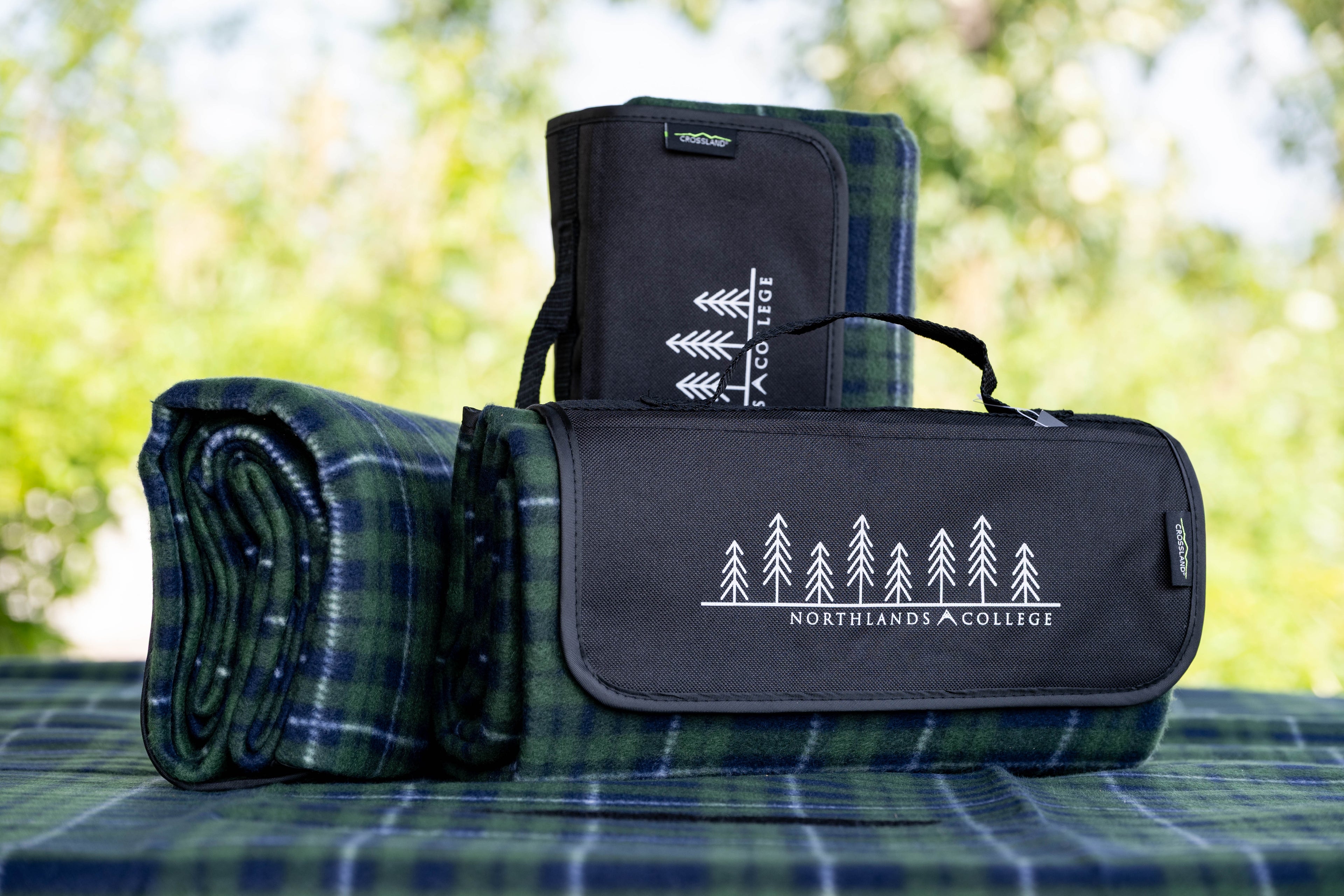Crossland Blanket - Green Plaid